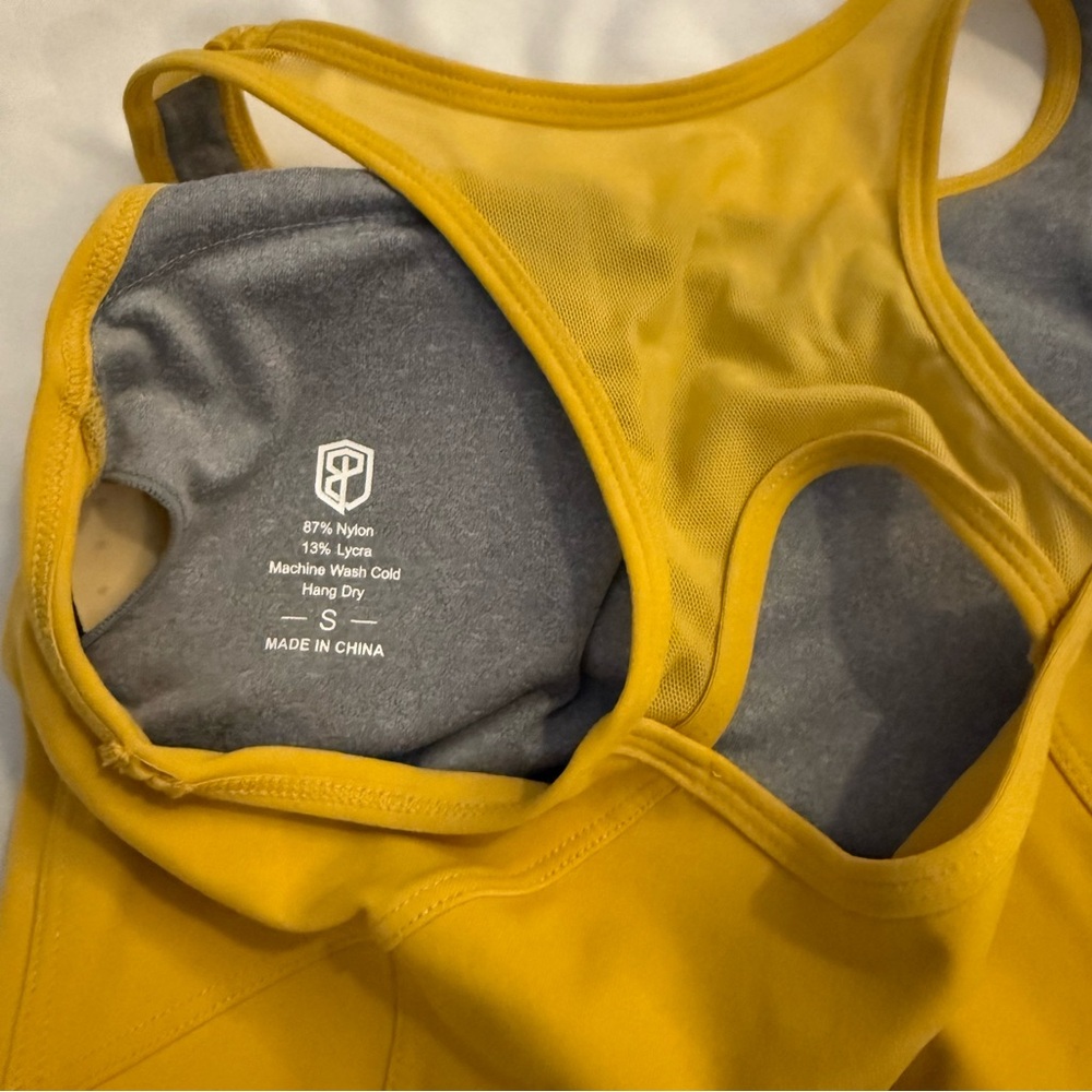 NWOT Born Primitive Keyhole Mesh Racerback Sports Bra - Picture 2 of 3